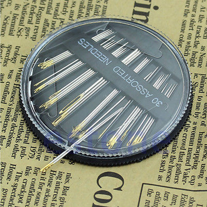 30 pcs Assorted Hand Sewing Needles Embroidery Mending Quilt Repair –  stag-sellmod