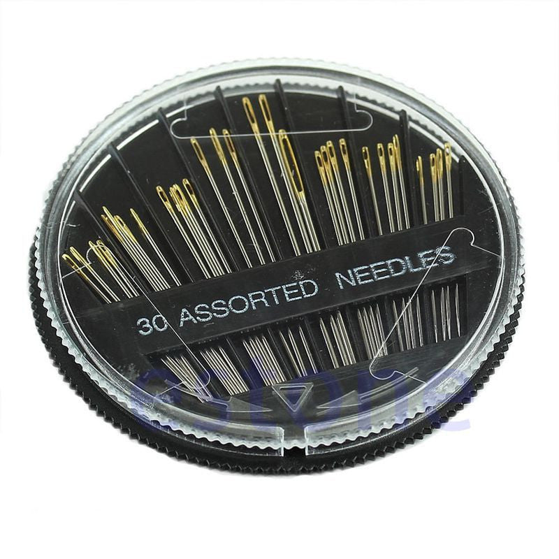 30 pcs Assorted Hand Sewing Needles Embroidery Mending Quilt Repair –  stag-sellmod