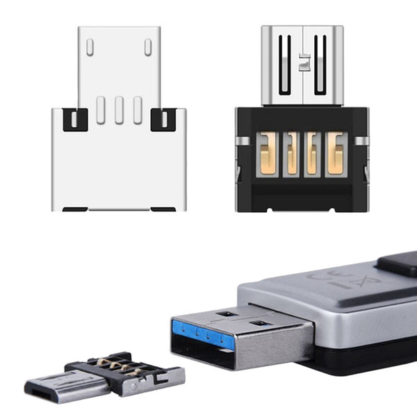 Micro USB to USB Flash Drive OTG Adapter for Android Smartphones